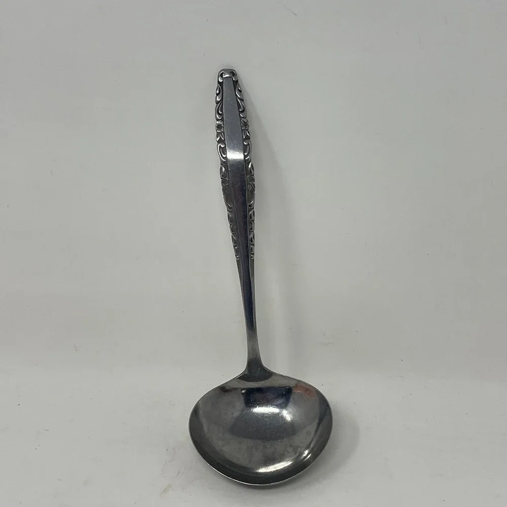 Northland Stainless Love Story Japan Flatware Serving Set 4pc Spoons Ladle Fork